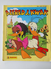 Alfred J. Kwak - Stickeralbum - Panini - fast vollständig