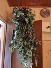 Künstliche Pflanze Hängend Kunstblume Deko Fake Efeu Künstlich Plastik