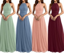 Brautjungfernkleider für Damen, formelle für Hochzeit, lange Kleider