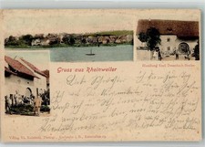 13661209 - 7848 Rheinweiler Handlung Dossenbach-Bruder Bauerhof Rhein Loerrach