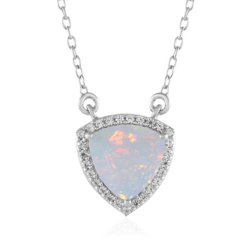 Cavill opal halskette 925 - opal,
