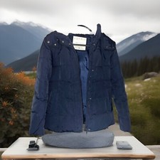 Blau Kapuzenjacke Anorak