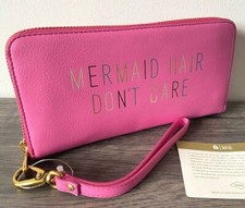 FOSSIL Rosa Leder Portemonnaie