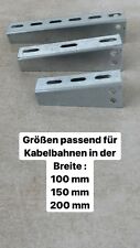 Wand-/Hängestielausleger Konsole verzinkt Kabelbahn Kabeltrasse Kabelrinne
