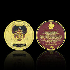 Firefighter Medaille, Feuerwehr Medaille, USA Medaille