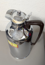 Alfi Thermoskanne Isolierkanne Messing  Verchromt Vintage 2 L  mit OVP