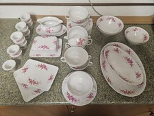 # Einzelteile * Seltmann Weiden Bavaria * W. Germany * Annabell Rosa Rote Blumen