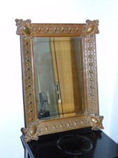 Spiegel antik  aus Metall 53 x