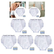 Wasserdichte Unterwäsche einfach zu bedienen wiederverwendbar Baden Praktische Duschunterwäsche