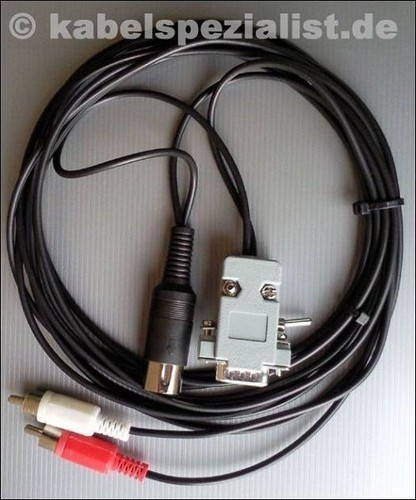 Commodore c128 c128d kabel - commodore,