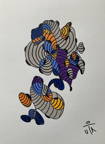 Bild kunst unikat abstrakt - kunst,