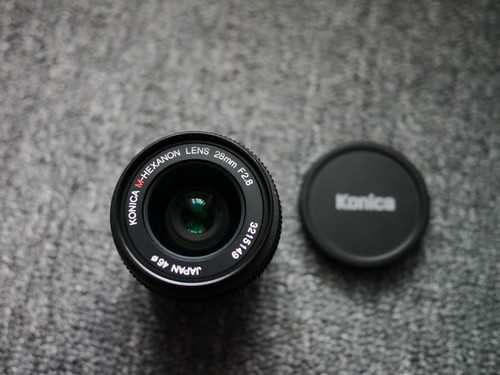 Konica hexanon 28mm 2 - hexanon, f/2.8