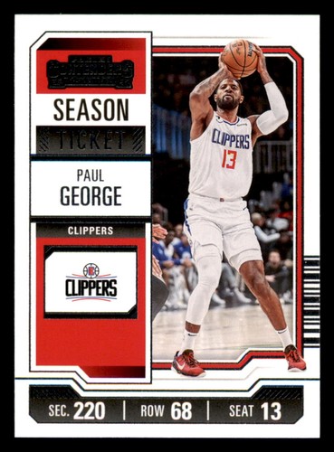 Paul george panini contenders - george,