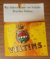 Seltene Werbung VELTINS - Wir