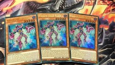 Yu-Gi-Oh! 3x  Visions Held Faris  Ultra Rare Ra01 Nm Deutschland 1.Auflage