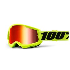 100% STRATA2 Crossbrille verspiegelt - Red