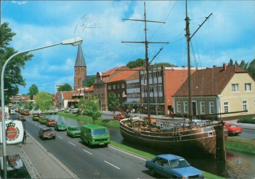 Ansichtskarte papenburg ems - ansichtskarte,