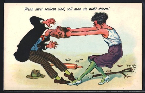 Künstler arthur thiele - künstler-ak,