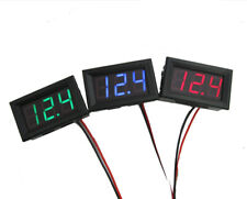 DC 0-30V 3-Draht LED Digital-Display Spannungsanzeige Volt Meter für Auto Motor