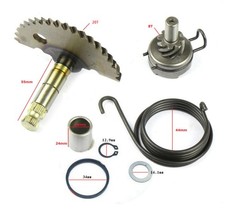 Kickstarter-Welle&Antrieb-für-4Takt-China-Roller-GY6-Benzhou-REX-Rs450-139QMB