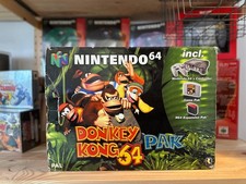 NINTENDO 64 || DONKEY KONG 64 PAK OVP CIB || GUTER ZUSTAND || N64 || KOMPLETT