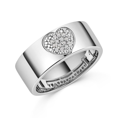 Materia damen ring - ring, liebe