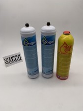 2 EINWEG SAUERSTOFFFLASCHEN +