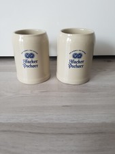 2 Hacker Pschorr Steinkrüge