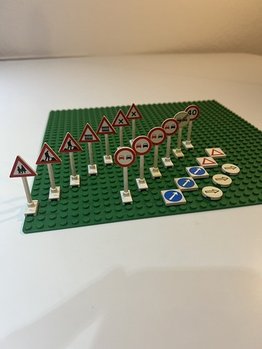 Konvolut lego verkehrszeichen - lego,