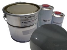 3,5 Liter Set 2K Autolack für Audi LY7C Nardograu UNI Grau Tuning RS3,RS4,RS6 L