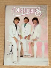 Die Flippers Autogrammkarte