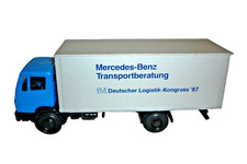 NZG Metallmodell LKW 250 Typ Koffer Mercedes Benz 709-1114  1:50