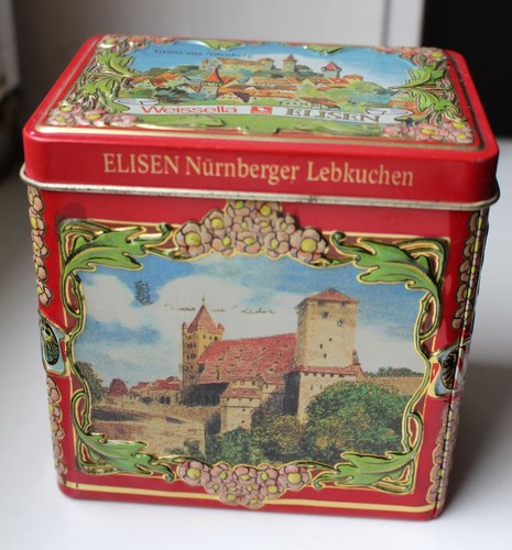 Leer blechdose spieluhr keks - spieluhr,