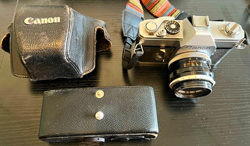 Canon slr kamera mit - ft,