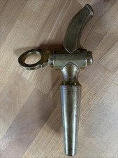 Alter Zapfhahn Messing Bier