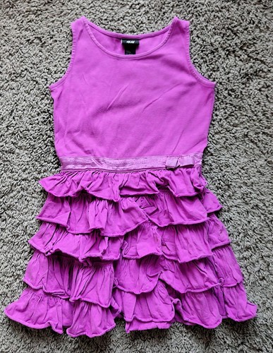Kleid ärmellos 122 128 lila - ärmellos, 122/128,