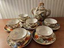 Altes japanisches Teeservice