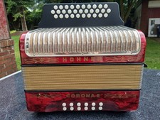 Hohner Corona II G-C-F Akkordeon Akkordeone Accordion Accordeone TOP!