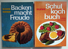 Dr. Oetker Kult Klassiker - Backen macht Freude / Schulkochbuch - Nachdruck 1960