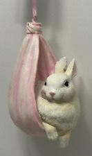 Clayre Eef Osterhase Osterdeko Hase aufhänger Ostern 11x7x5 cm