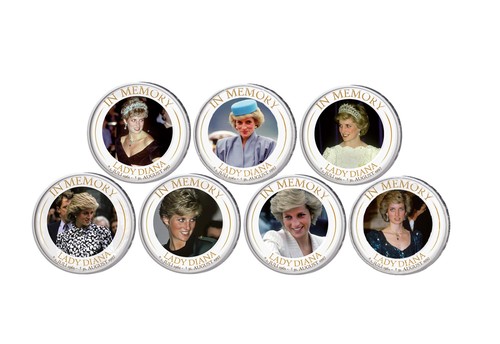 Lady diana 7er kollektion mit - kollektion,