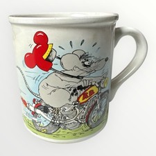 Tasse - Sammeltasse - Uli Stein - Motorrad  inkl. OVP- gebraucht