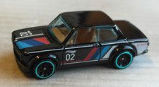 Hot Wheels BMW 2002 schwarzmetallic Motorsport Auto Car Mattel HW Oldtimer black