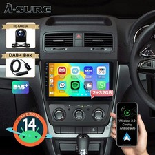 Android 14 Autoradio Apple Carplay Bluetooth GPS Navi DAB+ Kam für Skoda Yeti 5L