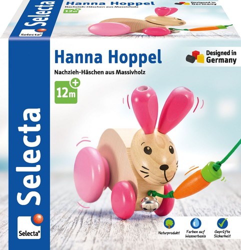 Nachziehhase hanna hoppel - nachziehhase,
