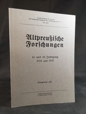 Altpreußische Forschungen -
