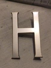 Vintage Aluminium Buchstaben