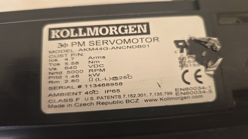 Kollmorgen 3pm servomotor - kollmorgen,