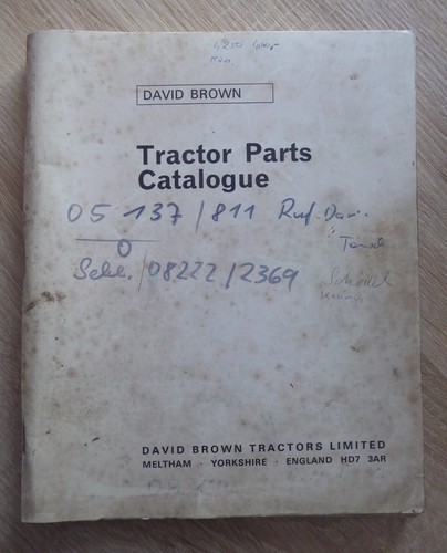 David brown schlepper - brown, 990