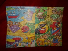 Tupperware Spielzeug-Aufkleber Bunt schön RAR TOP Selten